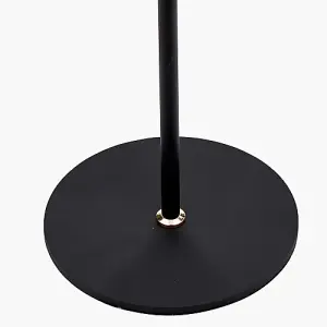 Black and Rose Gold Metal LED Floor Lamp