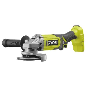 Ryobi 18V One+ 125mm Brushed Cordless Angle grinder (Bare Tool) - RAG18125-0