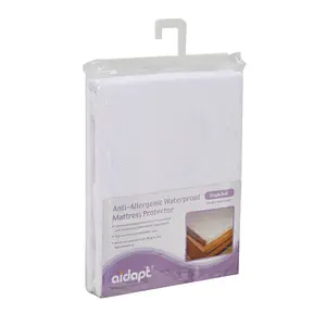 Anti Allergenic Waterproof Mattress Protector - Single - Machine Washable