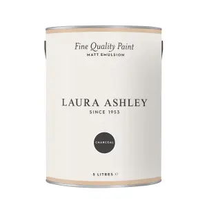 Laura Ashley Charcoal Matt Emulsion paint, 5L