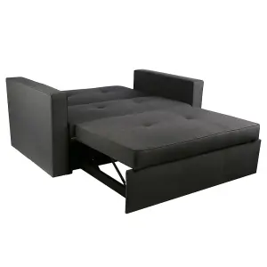 Troy - Pull Out Sofa Bed - Double Sofa Bed - Grey