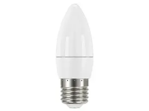 Energizer S13574 LED ES (E27) Opal Candle Non-Dimmable Bulb, Daylight 470 lm 5.2W ENGS13574