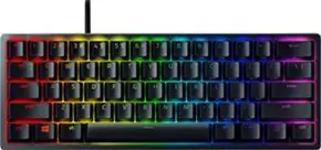 Razer Huntsman Mini 60% Gaming Keyboard - Linear Optical Switch - Doubleshot PBT Keycaps - Chroma RGB Lighting - UK Layout - Black