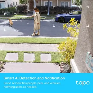 Tapo C420S1 Smart Wire-Free Security Camera System, starter pack