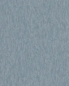 Galerie Avalon Blue Textured Stripes Embossed Wallpaper