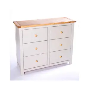 Argenta 6 Drawer Chest of Drawers Wood Knob