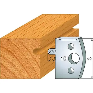 Axcaliber Pair of Profile Euro Cutters - 10