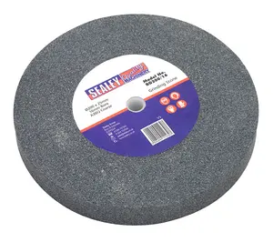 Sealey 200mm A36Q Coarse Grinding Stone Aluminium Oxide - Grey BG200/16