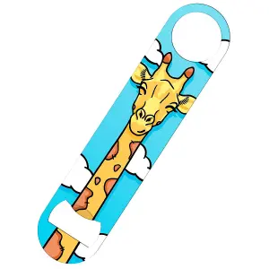 Grindstore Giraffe Head In The Clouds Bar Blade Bottle Opener Blue (One Size)