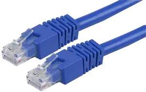 PRO SIGNAL - RJ45 Male to Male Cat6 UTP Ethernet Patch Lead, 15m Blue