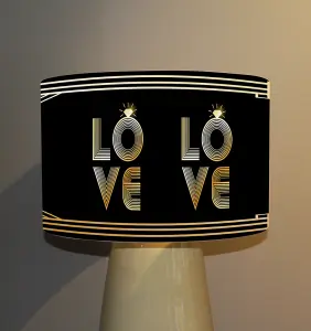 art deco Love (Ceiling & Lamp Shade) / 25cm x 22cm / Lamp Shade