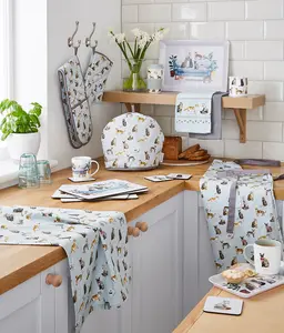 Curious Cats Kitchen Cotton Apron