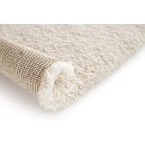 GoodHome Manzo Off white Medium Rug, (L)170cm x (W)120cm