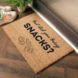 But Did You Bring Snacks Doormat (60 x 40cm)