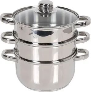 Stainless Steel 3 Tier Steamer