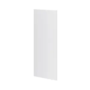 GoodHome Garcinia Gloss light grey slab End panel (H)960mm (W)360mm