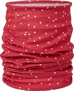 Snood Multifunctional Neck Warmer - Dark Pink Confetti Spot