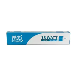 Pisces 18w (watt) PLL Replacement UV Bulb Lamp for Pond Filter UVC