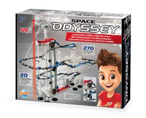 Buki Space Odyssey Marble Run Roller Coaster Construction Set Childrens Toy