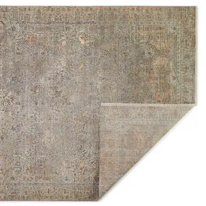 Beige Abstract Kilim Traditional Rug Easy to clean Living Room and Bedroom-200cm X 290cm