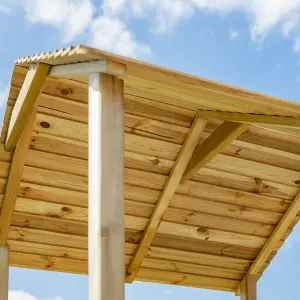 Rowlinson Parkland Sandpit with Roof