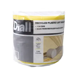 Diall Insulation roll, (L)6m (W)0.37m (T)100mm