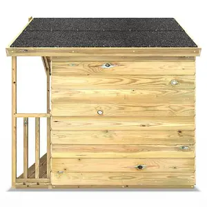 Rebo 5FT x 5FT Childrens Wooden Garden Playhouse - Woodpecker