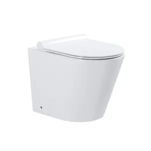 Baku Back to Wall Rimless Toilet