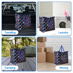 Woven Storage Laundry Bag - Assorted Designs