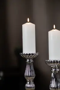 3pc Pillar Candle Staggered Holder Set