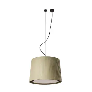 Luminosa Samba Cylindrical Pendants Cream, E27