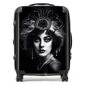 Edwardian Showgirl Splashart Suitcase - Large