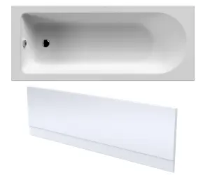 Round Single Ended Bath and Front Panel - 1700 x 700mm