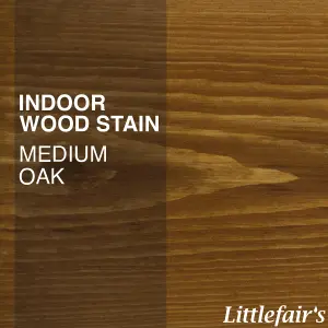 Littlefair's - Indoor Wood Stain - Medium Oak - 5 LTR