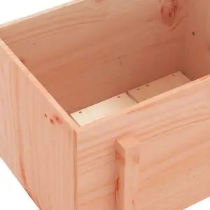 Berkfield Garden Planter 62x50x57 cm Solid Wood Douglas