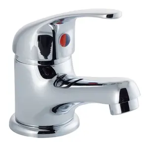 Luxury Modern Sleek Mini Mono Basin Mixer - Chrome