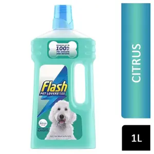 Flash Liquid Cleaner For Pet Lover Citrus 1L