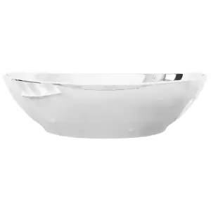 Berkfield Wash Basin 40x33x13.5 cm Ceramic Silver