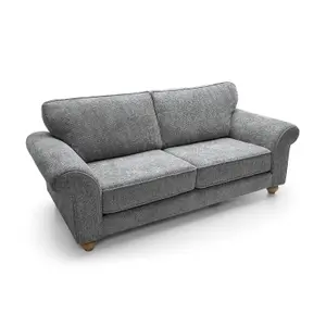 Ingrid 3 Seater Sofa in Steel Grey