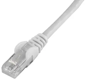 PRO SIGNAL - Snagless Cat6 UTP LSOH Ethernet Patch Lead, White 1m