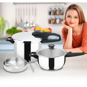 2-Piece Electric Pressure Cooker Set