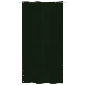 Berkfield Balcony Screen Dark Green 140x240 cm Oxford Fabric