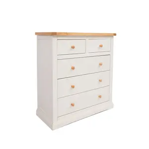 Castelli 5 Drawer Chest of Drawers Wood Knob