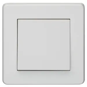 Crabtree 5170 Capital Wide Rocker Light Switch 1 Gang 2 Way SP 10 Amp