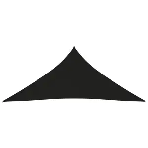 Berkfield Sunshade Sail Oxford Fabric Triangular 3x4x4 m Black