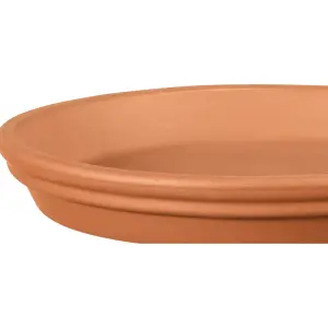 Verve Laleh Terracotta Saucer (Dia)17.4cm