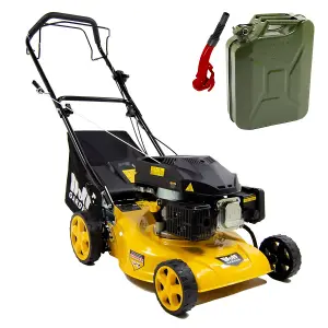 Petrol Lawn Mower Wolf Garden 17", 43cm, Recoil, Self Propelled, Wolf Engine