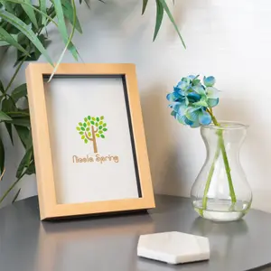 Nicola Spring - 3D Box Photo Frames - A5 (6 x 8") - Pack of 2