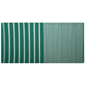 Outdoor Area Rug 90 x 180 cm Green HALDIA