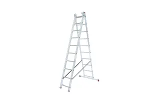 Krause Corda 3 Section Combination Ladder With Stairway Function - 3x10 Rung (6.15m)